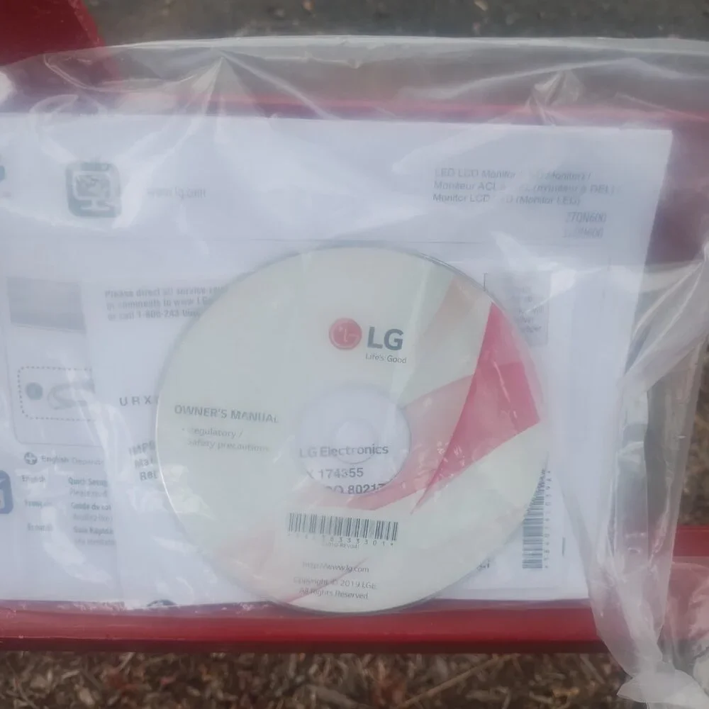 LG ULTRA GEAR Gaming Monitor Accessories Power Cables